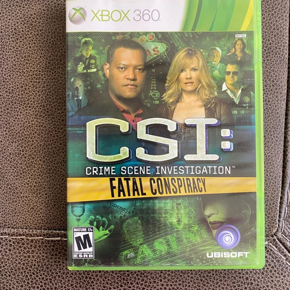 CSI: Crime Scene Investigation - Fatal Conspiracy (Microsoft Xbox 360, 2010)